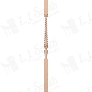 L.J. Smith 1-3/4" Square Top Baluster · LJT-2005-M 42 — stair parts selection with LeviArs Design & Remodeling