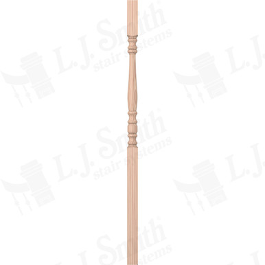 L.J. Smith 1-3/4" Square Top Baluster · S-5005-B 42 — stair parts selection with LeviArs Design & Remodeling