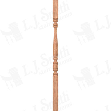 L.J. Smith 1-3/4" Square Top Baluster · S-5005-O 34 — stair parts selection with LeviArs Design & Remodeling