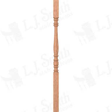 L.J. Smith 1-3/4" Square Top Baluster · S-5005-O 36 — stair parts selection with LeviArs Design & Remodeling