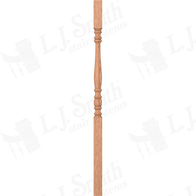 L.J. Smith 1-3/4" Square Top Baluster · S-5005-O 39 — stair parts selection with LeviArs Design & Remodeling