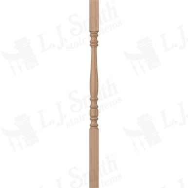 L.J. Smith 1-3/4" Square Top Baluster · S-5005-P 34 — stair parts selection with LeviArs Design & Remodeling