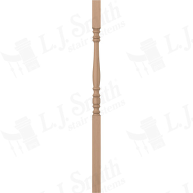 L.J. Smith 1-3/4" Square Top Baluster · S-5005-P 39 — stair parts selection with LeviArs Design & Remodeling