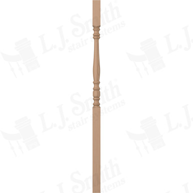 L.J. Smith 1-3/4" Square Top Baluster · S-5005-P 42 — stair parts selection with LeviArs Design & Remodeling