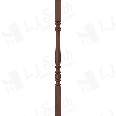 L.J. Smith 1-3/4" Square Top Baluster · S-5005-W 31 — stair parts selection with LeviArs Design & Remodeling