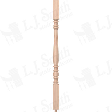 L.J. Smith 1-3/4" Square Top Baluster · S-5105-B 34 — stair parts selection with LeviArs Design & Remodeling