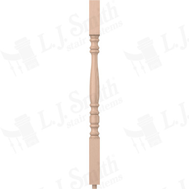 L.J. Smith 1-3/4" Square Top Baluster · S-5105-M 31 — stair parts selection with LeviArs Design & Remodeling