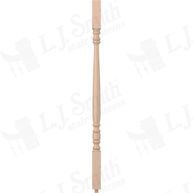 L.J. Smith 1-3/4" Square Top Baluster · S-5105-M 39 — stair parts selection with LeviArs Design & Remodeling