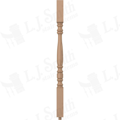 L.J. Smith 1-3/4" Square Top Baluster · S-5105-P 31 — stair parts selection with LeviArs Design & Remodeling