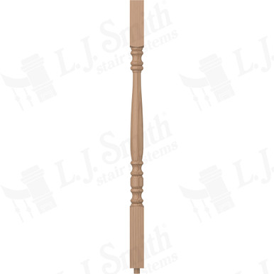 L.J. Smith 1-3/4" Square Top Baluster · S-5105-P 34 — stair parts selection with LeviArs Design & Remodeling