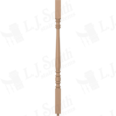 L.J. Smith 1-3/4" Square Top Baluster · S-5105-P 36 — stair parts selection with LeviArs Design & Remodeling
