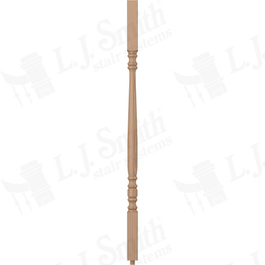 L.J. Smith 1-3/4" Square Top Baluster · S-5105-P 42 — stair parts selection with LeviArs Design & Remodeling