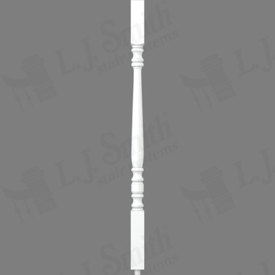 L.J. Smith 1-3/4" Square Top Baluster · S-5105-PRG 36 — stair parts selection with LeviArs Design & Remodeling
