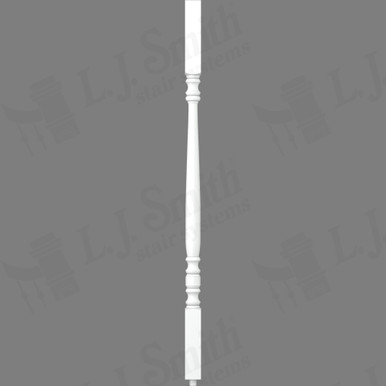 L.J. Smith 1-3/4" Square Top Baluster · S-5105-PRG 42 — stair parts selection with LeviArs Design & Remodeling