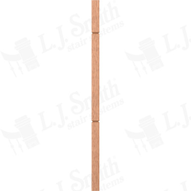 L.J. Smith 1-3/4" Square V-Groove Baluster · LJ-5360V-O 42 — stair parts selection with LeviArs Design & Remodeling