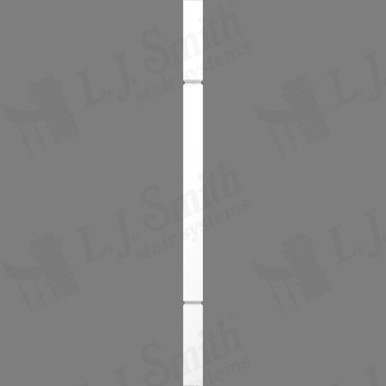 L.J. Smith 1-3/4" Square V-Groove Baluster · LJ-5360V-PRG 34 — stair parts selection with LeviArs Design & Remodeling