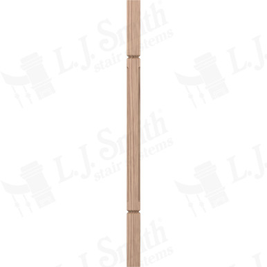L.J. Smith 1-3/4" Square V-Groove Baluster · LJC-5360V-HK 34 — stair parts selection with LeviArs Design & Remodeling