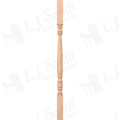 L.J. Smith 1-5/8" Square Top Baluster · LJ-5005-H 34 — stair parts selection with LeviArs Design & Remodeling