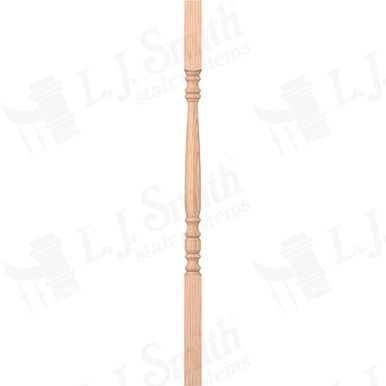 L.J. Smith 1-5/8" Square Top Baluster · LJ-5005-H 38 — stair parts selection with LeviArs Design & Remodeling