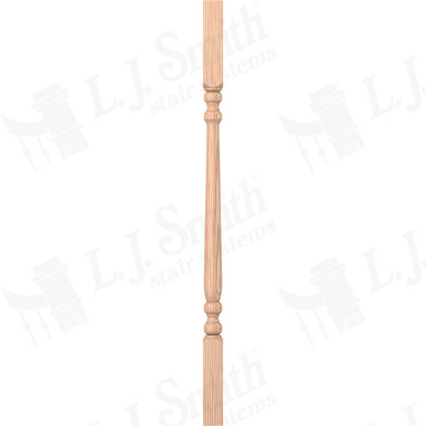 L.J. Smith 1-5/8" Square Top Baluster · LJ-5090-H 34 — stair parts selection with LeviArs Design & Remodeling