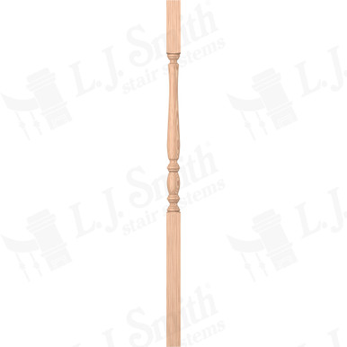 L.J. Smith 1-5/8" Square Top Baluster · LJP-2105-H 42 — stair parts selection with LeviArs Design & Remodeling