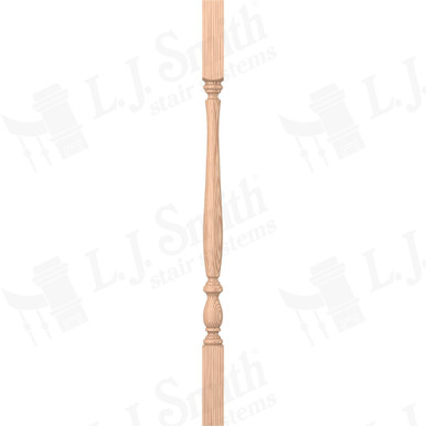 L.J. Smith 1-5/8" Square Top Baluster · LJP-2905-H 34 — stair parts selection with LeviArs Design & Remodeling
