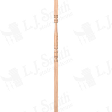 L.J. Smith 1-5/8" Square Top Baluster · S-5005-H 42 — stair parts selection with LeviArs Design & Remodeling