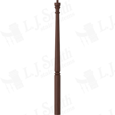 L.J. Smith 2-1/4" Starting Newel · LJ-4050-W — stair parts selection with LeviArs Design & Remodeling