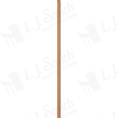 L.J. Smith 3-1/2" Half Intermediate Landing Newel · LJ-4001 1/2-AL — stair parts selection with LeviArs Design & Remodeling