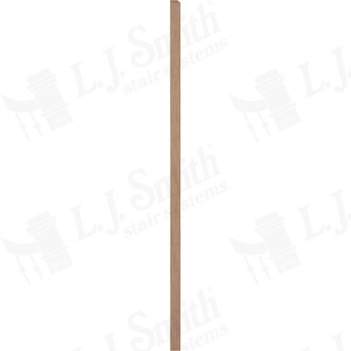 L.J. Smith 3-1/2" Half Intermediate Landing Newel · LJ-4001 1/2-HK — stair parts selection with LeviArs Design & Remodeling