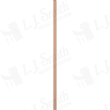 L.J. Smith 3-1/2" Half Intermediate Landing Newel · LJ-4001 1/2-HM — stair parts selection with LeviArs Design & Remodeling