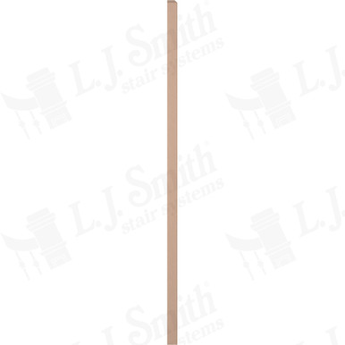 L.J. Smith 3-1/2" Half Intermediate Landing Newel · LJ-4001 1/2-M — stair parts selection with LeviArs Design & Remodeling