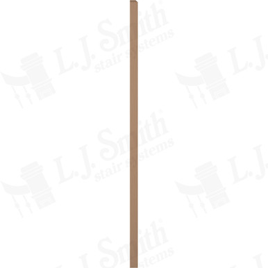 L.J. Smith 3-1/2" Half Intermediate Landing Newel · LJ-4001 1/2-P — stair parts selection with LeviArs Design & Remodeling