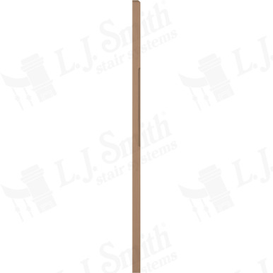 L.J. Smith 3-1/2" Half Intermediate Landing Newel · LJC-4001 1/2-P — stair parts selection with LeviArs Design & Remodeling