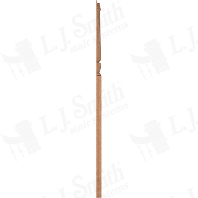 L.J. Smith 3-1/2" Half Intermediate Landing Newel · LJP-3018 1/2-O — stair parts selection with LeviArs Design & Remodeling