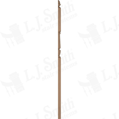 L.J. Smith 3-1/2" Half Intermediate Landing Newel · LJP-3046 1/2-P — stair parts selection with LeviArs Design & Remodeling