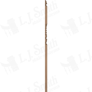 L.J. Smith 3-1/2" Half Intermediate Landing Newel · LJT-3046 1/2-P — stair parts selection with LeviArs Design & Remodeling