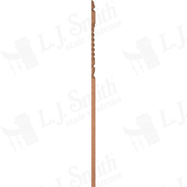 L.J. Smith 3-1/2" Half Intermediate Landing Newel · LJT-3058 1/2-O — stair parts selection with LeviArs Design & Remodeling