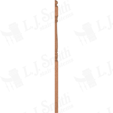 L.J. Smith 3-1/2" Half Long Utility Newel · LJ-4504 1/2-O — stair parts selection with LeviArs Design & Remodeling