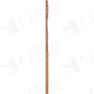 L.J. Smith 3-1/2" Half Long Utility Newel · LJ-45048 1/2-O — stair parts selection with LeviArs Design & Remodeling