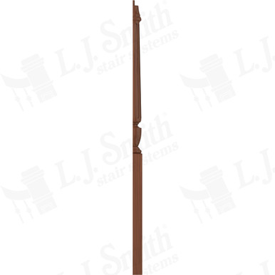 L.J. Smith 3-1/2" Half Long Utility Newel · LJF-3014 1/2-C — stair parts selection with LeviArs Design & Remodeling