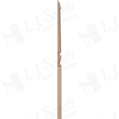 L.J. Smith 3-1/2" Half Long Utility Newel · LJF-3014 1/2-M — stair parts selection with LeviArs Design & Remodeling