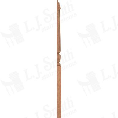 L.J. Smith 3-1/2" Half Long Utility Newel · LJF-3014 1/2-O — stair parts selection with LeviArs Design & Remodeling