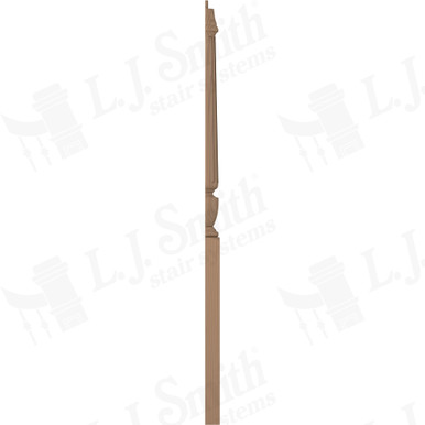 L.J. Smith 3-1/2" Half Long Utility Newel · LJF-3014 1/2-P — stair parts selection with LeviArs Design & Remodeling