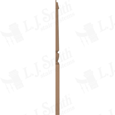 L.J. Smith 3-1/2" Half Long Utility Newel · LJP-3014 1/2-P — stair parts selection with LeviArs Design & Remodeling