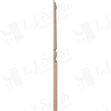 L.J. Smith 3-1/2" Half Long Utility Newel · LJP-30148 1/2-M — stair parts selection with LeviArs Design & Remodeling