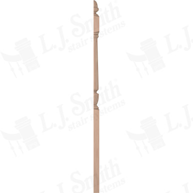 L.J. Smith 3-1/2" Half Long Utility Newel · LJP-3042 1/2-B — stair parts selection with LeviArs Design & Remodeling