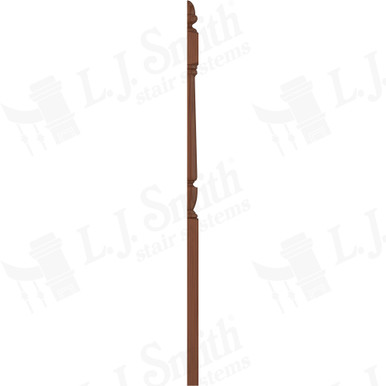 L.J. Smith 3-1/2" Half Long Utility Newel · LJP-3042 1/2-C — stair parts selection with LeviArs Design & Remodeling