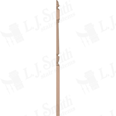 L.J. Smith 3-1/2" Half Long Utility Newel · LJP-3042 1/2-M — stair parts selection with LeviArs Design & Remodeling