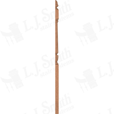 L.J. Smith 3-1/2" Half Long Utility Newel · LJP-3042 1/2-O — stair parts selection with LeviArs Design & Remodeling
